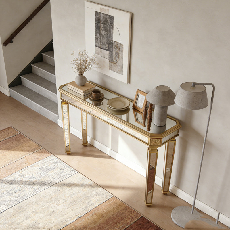 Mirror Console Table