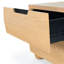 Table de chevet 2 tiroirs Estelle Beethoven-2043050124