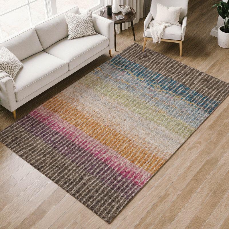 Tapis intérieur / extérieur lavable à la machine Chantille ACN2314, Rectangle 10 pi x 14 pi