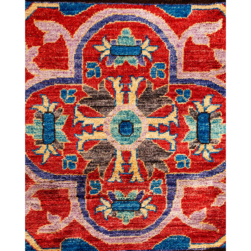 Eclectic One-of-a-Kind 17' 7" X 12' 3" Hand Knotted Area Rug