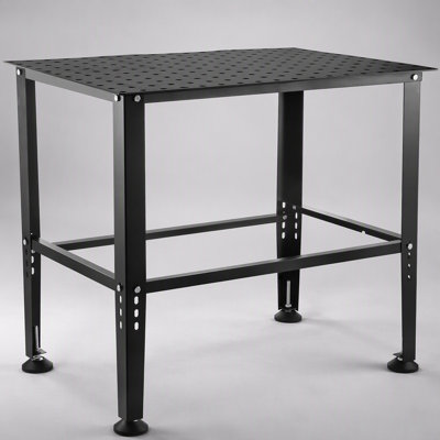 Heavy-Duty Welding Table with Multiple Fixture Holes for Enhanced Stability and Efficiency, 800LBS Capacity