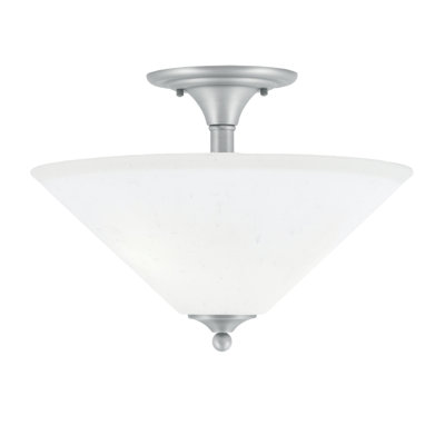 Mannheim Semi-Flush 2 Bulbs With Glass