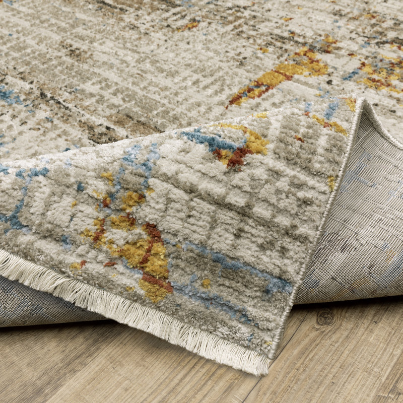 Abstract Indoor Rug, Runner 2'3" x 7'6"