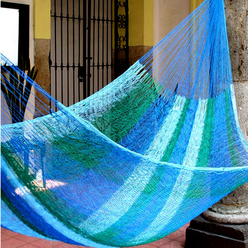 Hamac de camping en nylon simple Itzel, Brise marine