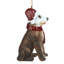 Sculpture Pitbull Holiday Dog