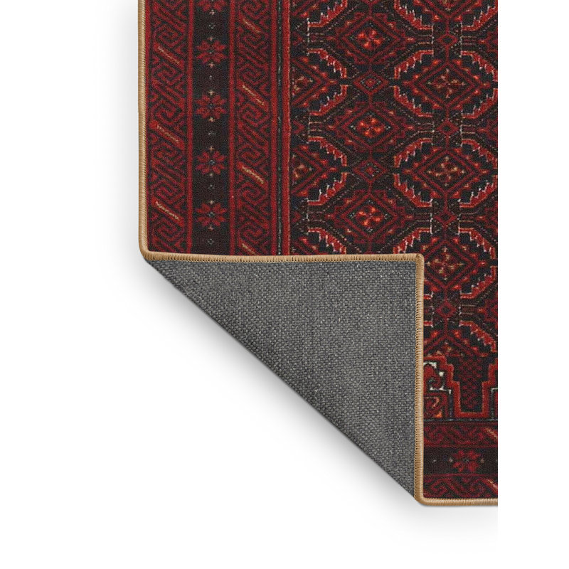 Tapis rouge à motif sud-ouest, Rectangle 5 pi x 8 pi