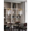 Lustre suspendu en cristal 5 lumières Transitional-2077739163