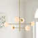 Alison 6 - Light Dimmable Modern Linear Chandelier