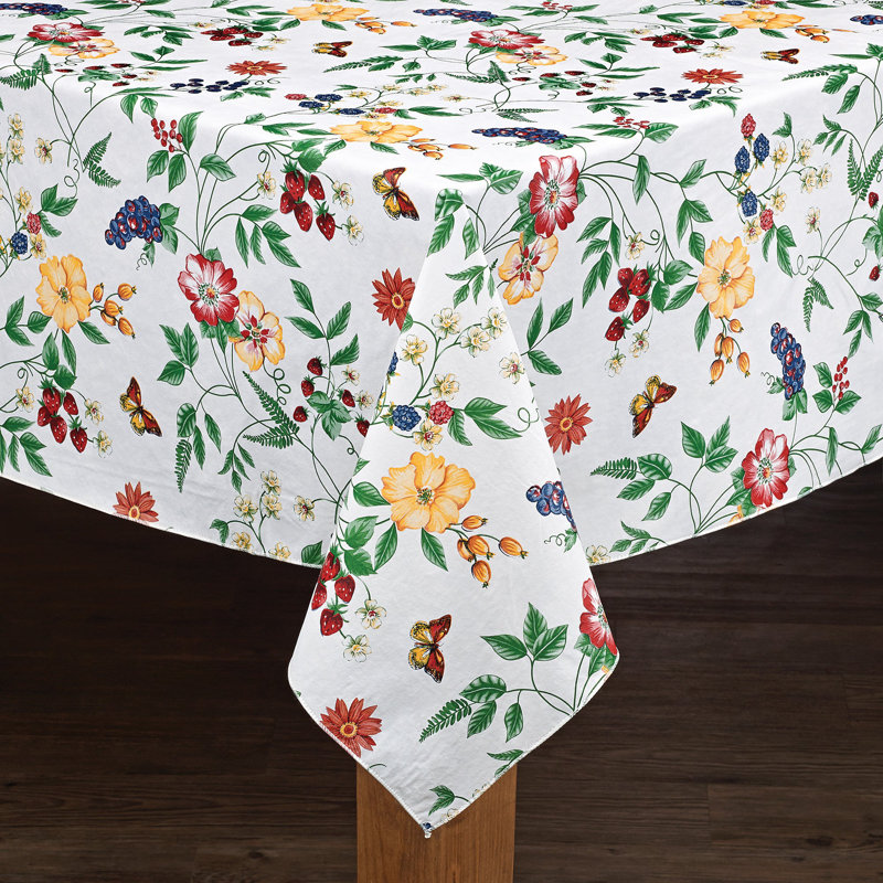 Shoalhaven Floral Tablecloth, 70" L x 52" W