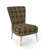 Floral Brown Polyester Blend 3 selected