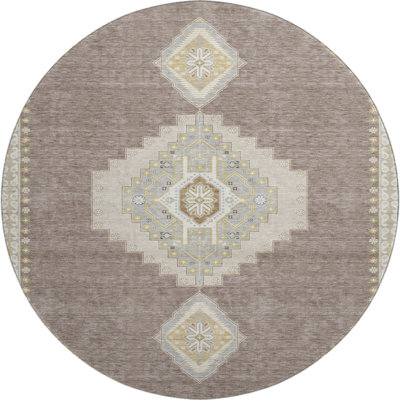 Premium Machine Washable Guada AMF1014 Oriental Rug