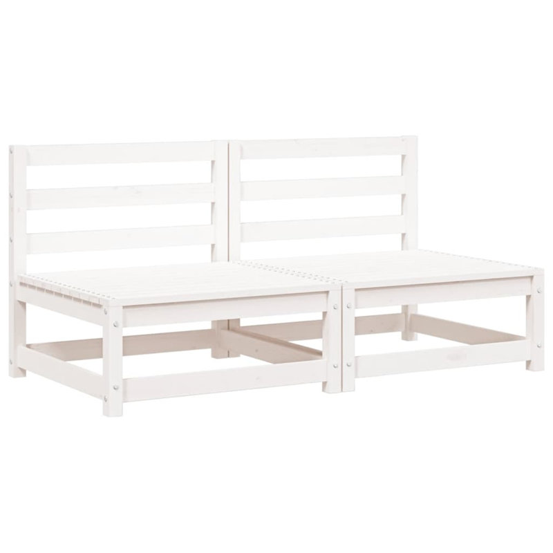 Canny 70cm Wide Rectangle Patio Sofa, White