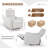 PU Leather zero clearance recliner  Power Recliner - USB Port, Small Space, Living Room/Bedroom/RV-828974991
