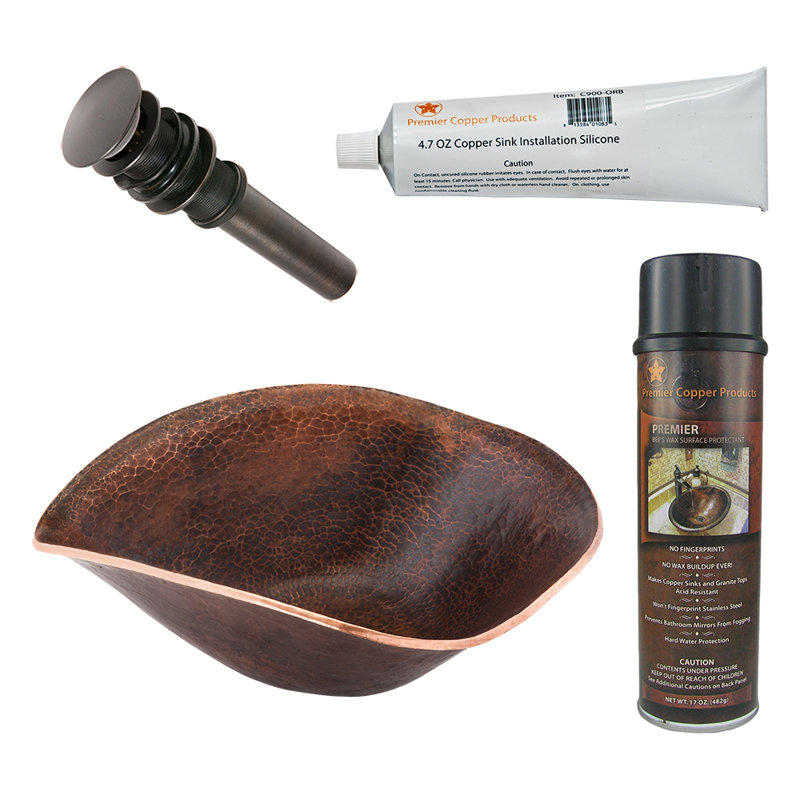 Ensemble de drain et de drain pour salle de bain Premier Copper Products BSP5_PVSHELL17-P