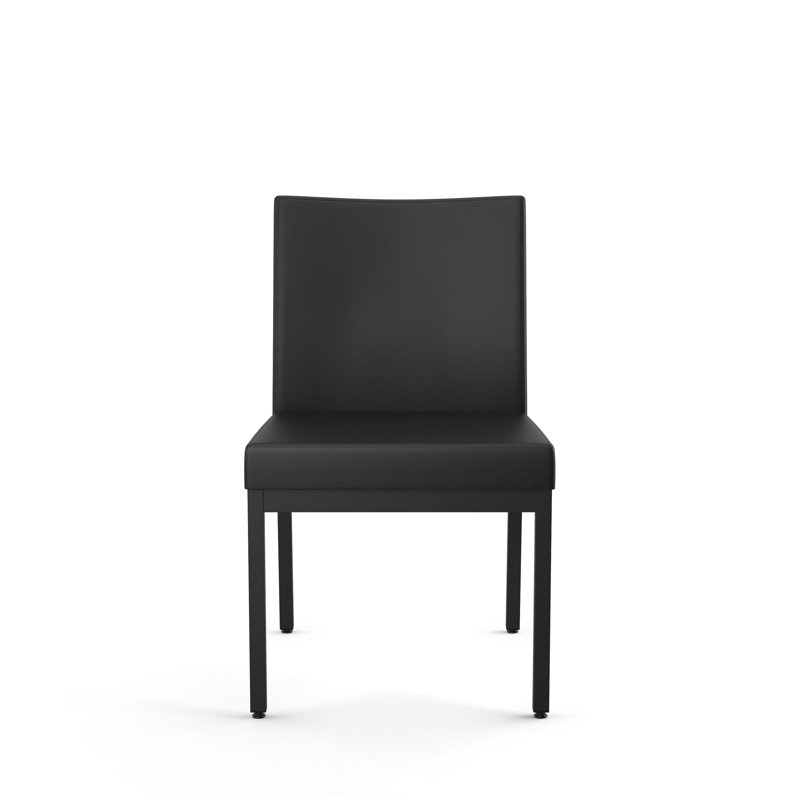 Driggers Upholstered Dining Chair, Black, Black