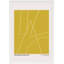 Geometric Abstraction in Yellow by Romina Gadler - Framed Wall Art-733054486-733054568