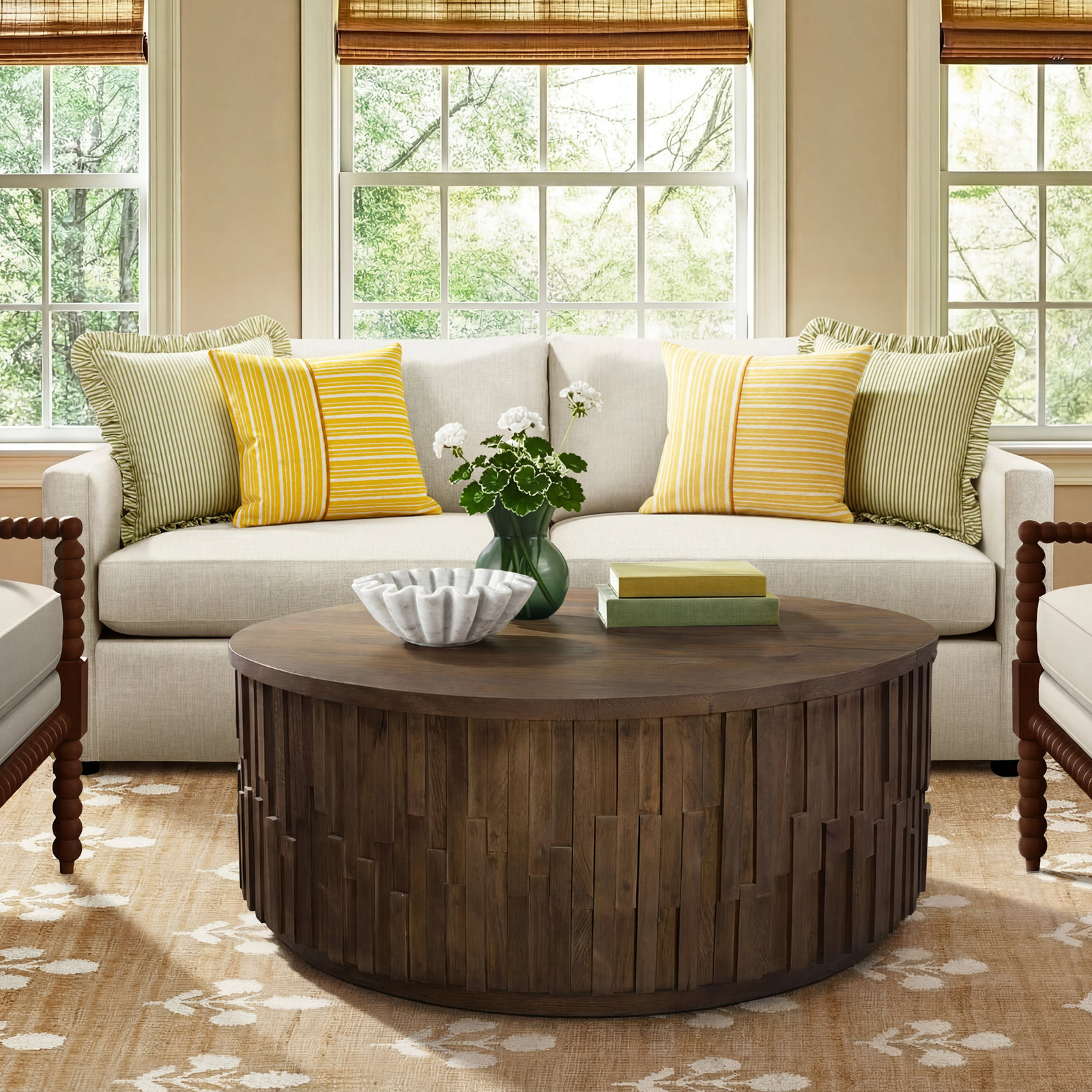 Atoir Solid Wood Single Coffee Table