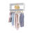 Tomisha Wall Mounted Clothing Racks