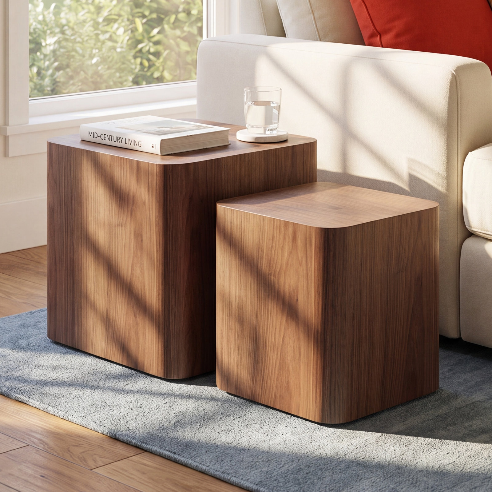 Kelby End Table, Walnut