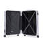 Ensemble de 3 valises rigides noires PC avec roulettes (20 "/ 24" / 28 ")
