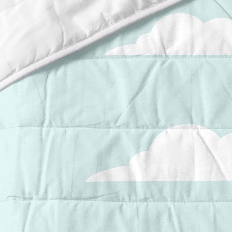 Averi Cotton No Pattern Bedspread, 100 x 130 cm Bedspread