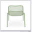 Chaises d'extérieur empilables KINCAID avec structure en fer thermolaqué durable et sièges en filet pour les patios modernes-129604697