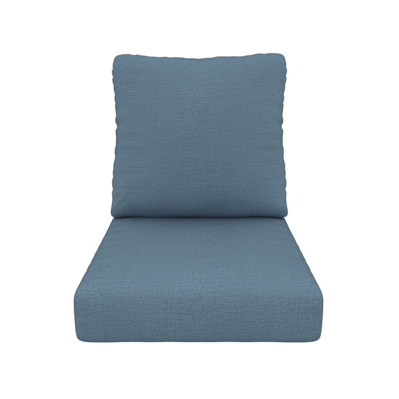 Deep Seating Outdoor Sunbrella® Seat/Back Cushion, Spectrum Denim Sunbrella®