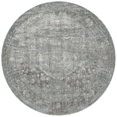 Tapis oriental pierre / bleu Riko