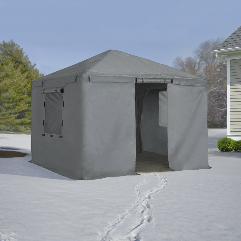 Housse pour abris de jardin gris Sojag, 8 pi x 8 pi, H 82,7 po x l 98 po x P 98 po