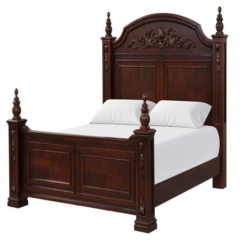 Lit Lyndon G09400A-FB, cerisier, Grand