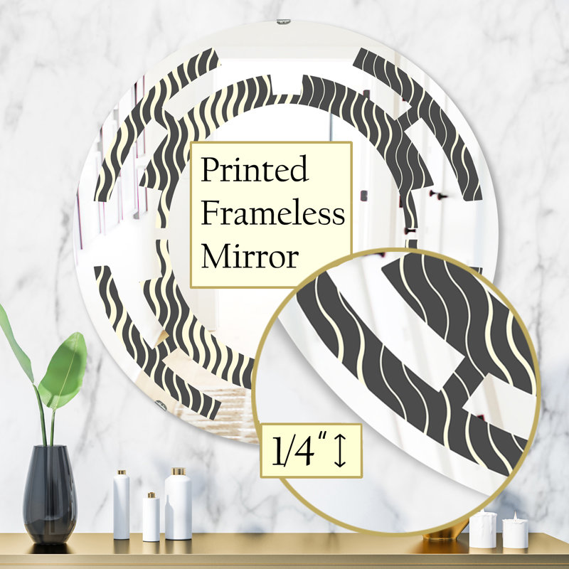 Miroir mural Space V, H 31,5 po x l po