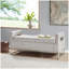 Banc de rangement à fermeture douce