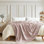 Jeté 100% coton mousseline - 4 couches de gaze tissée avec frange, couverture douce, légère et respirante pour le lit, le canapé ou le voyage