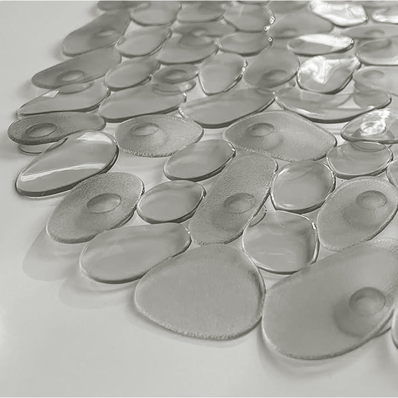 Tapis de douche Lakhmi, Gris