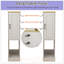 Armoire de rangement 44,49 po AV