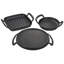 Le Creuset Alpine Outdoor Enameled Cast Iron Grill Basket, 12", Matte Black