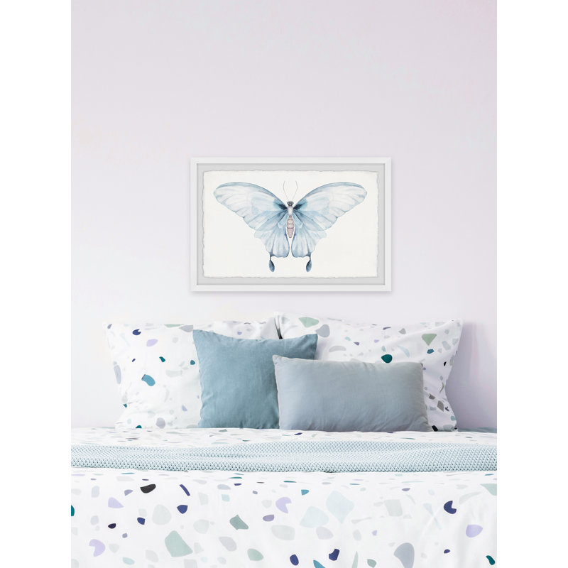 Butterfly Beauty - Single Picture Frame Painting, 20cm H x 30cm W x 3.81cm D