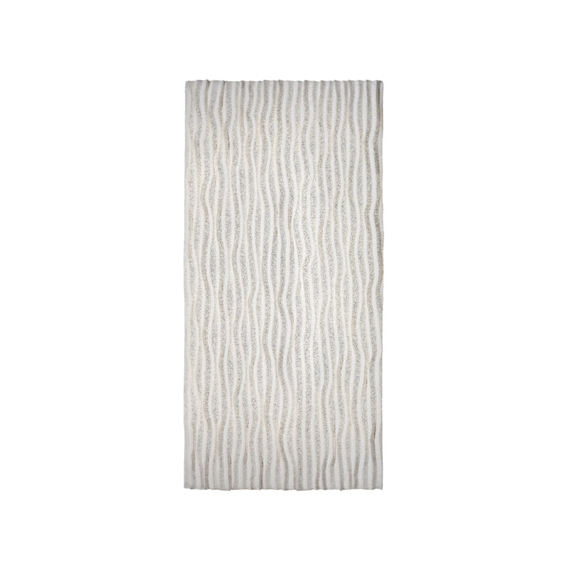 Planum 1 - Light LED Flush Mounted Sconce, 37.8" H x 18.5" W x 3.1" D, White