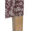 Maroon Espalier Odessa Dining Banquette