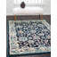 Tapis bleu marine / noir Kalf-31820929