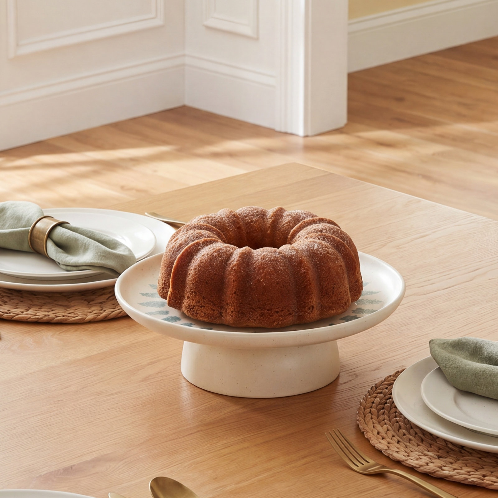Pacifica Stoneware Cake Stand