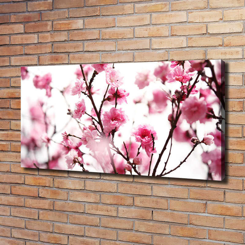 Plum Blossom - Wrapped Canvas Print