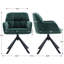 Largo Office Chair Upholstery Swivel Home Office Chair Ergonomic Desk Chair-1328939396