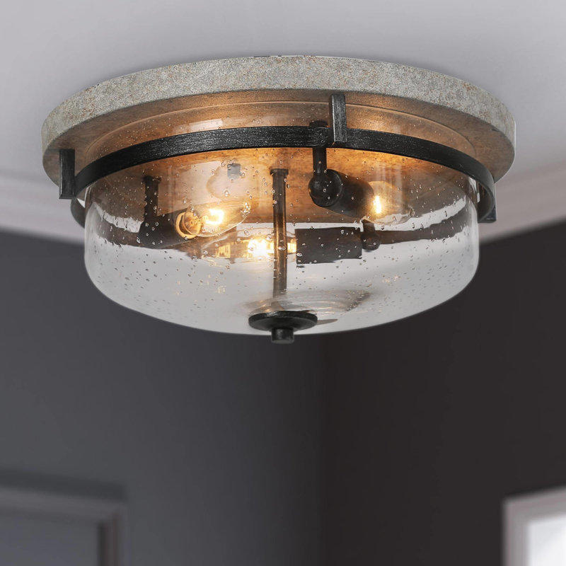 Glass Flush Mount