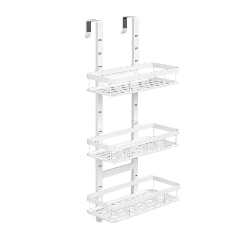 Over-the-Door Stainless Steel Shower Caddy