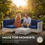 Ensemble de conversation modulaire en osier pour terrasse pour 4 personnes avec coussins-2054563096-2054563173