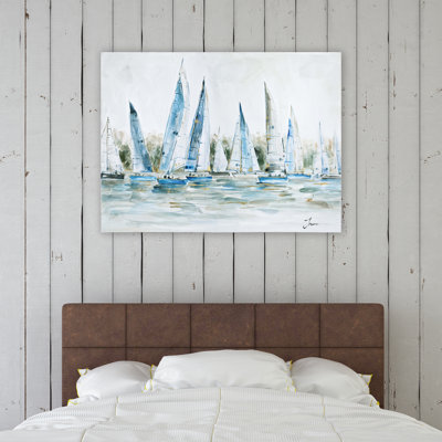 Peinture sur toile tendue