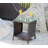 Laylia Outdoor Table Outdoor Coffee Table With Glass Top 19.25x 19.25x 21inch (L X W X H)