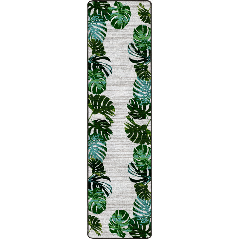 Feuilles tombantes sauge, Tapis de couloir 2 pi x 8 pi