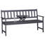 Garnich Solid Wood Acacia Outdoor Bench-183572629